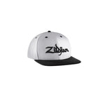 ZILDJIAN ZAHC0022 - White 6 Panel Snapback Hat
