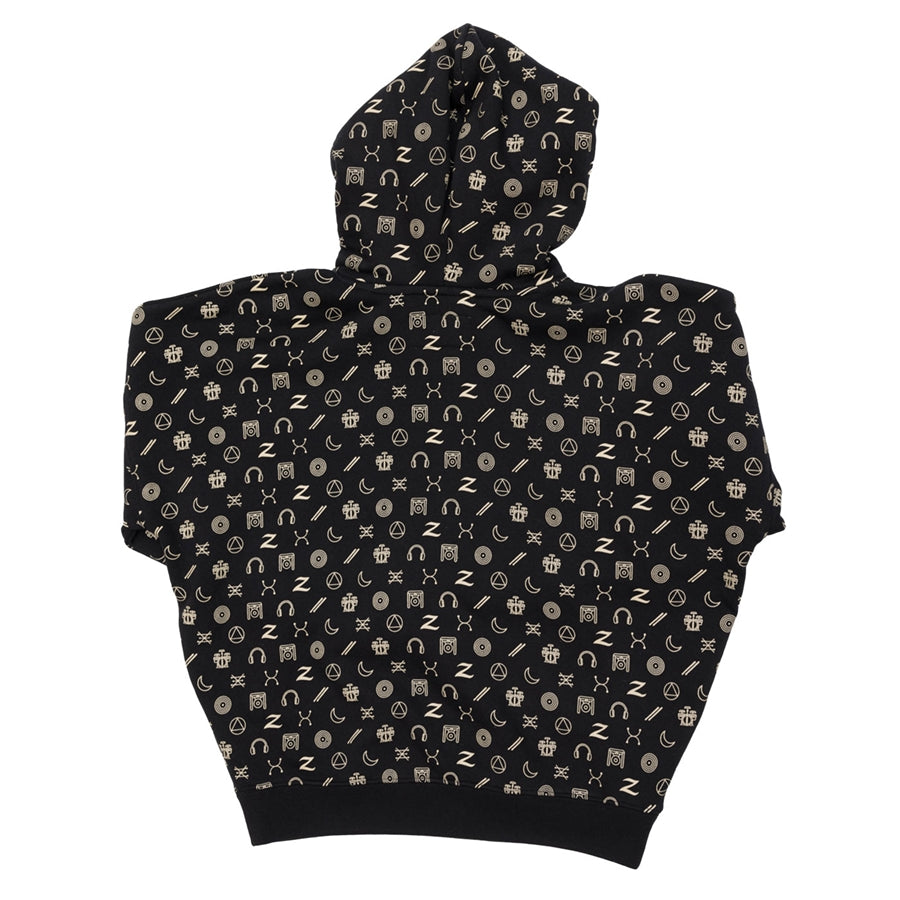 ZILDJIAN ZAHD0073 ICON HOODIE BLACK LARGE