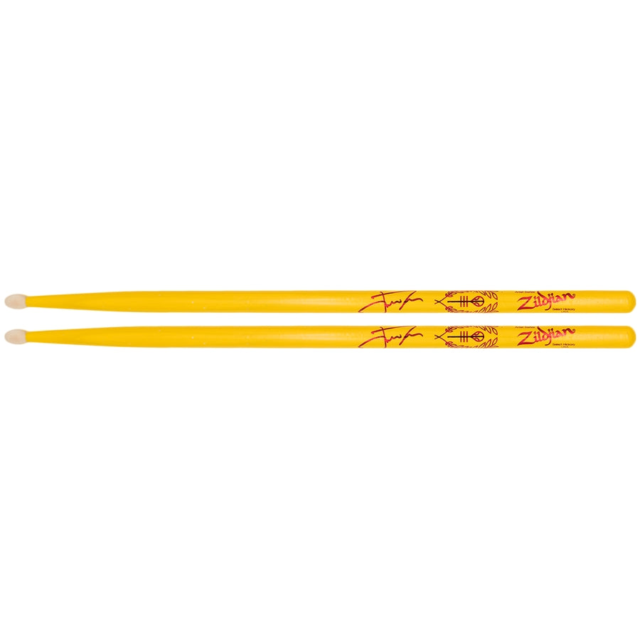 ZILDJIAN ZASJD4 Josh Dun "Clancy Yellow" Bacchette Artist Series