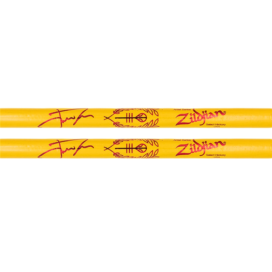 ZILDJIAN ZASJD4 Josh Dun "Clancy Yellow" Bacchette Artist Series