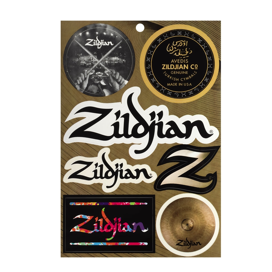 ZILDJIAN ZSTSHEET - Zildjian Vinyl Sticker Sheet
