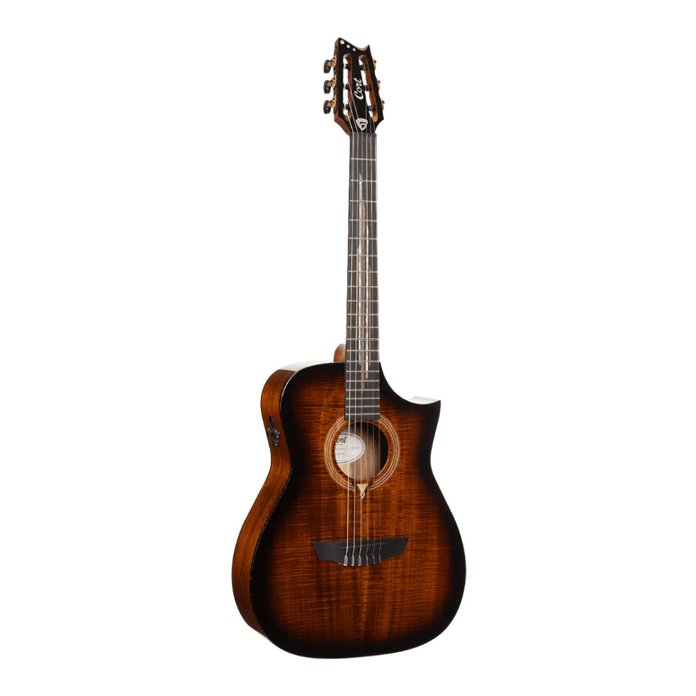 Cort Luxe nylon ii bkb w/case