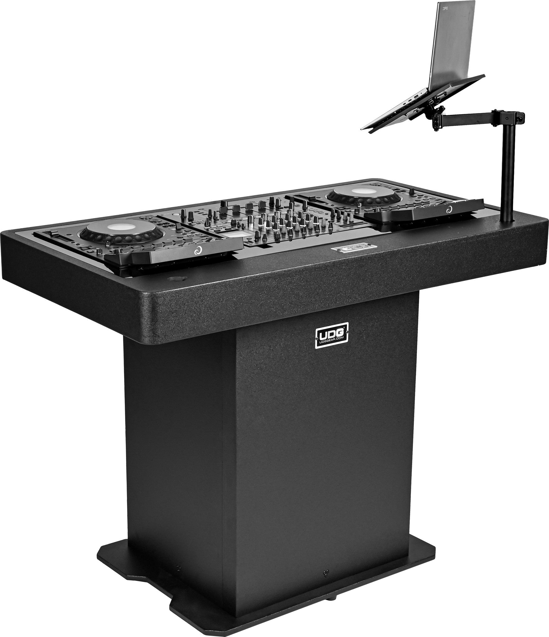 Udg gear U91106bl ul dj podium workstation black