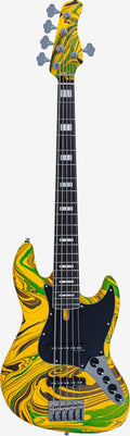 Marcus miller V7 alder-5 new gen yellow swirl