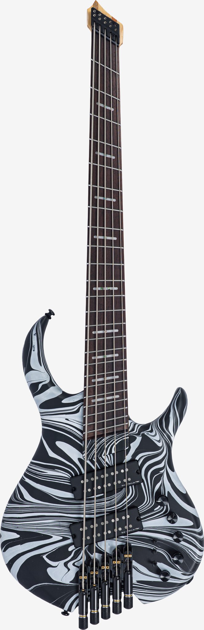 Marcus miller M6 headless 5 black swirl