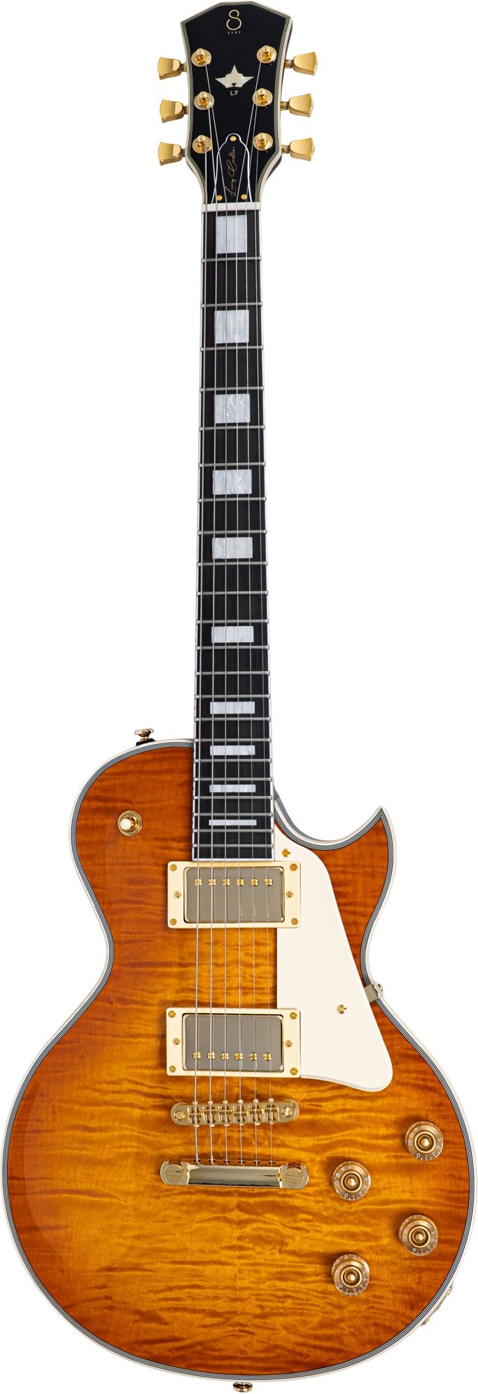 Sire guitars L7 dx amber burst