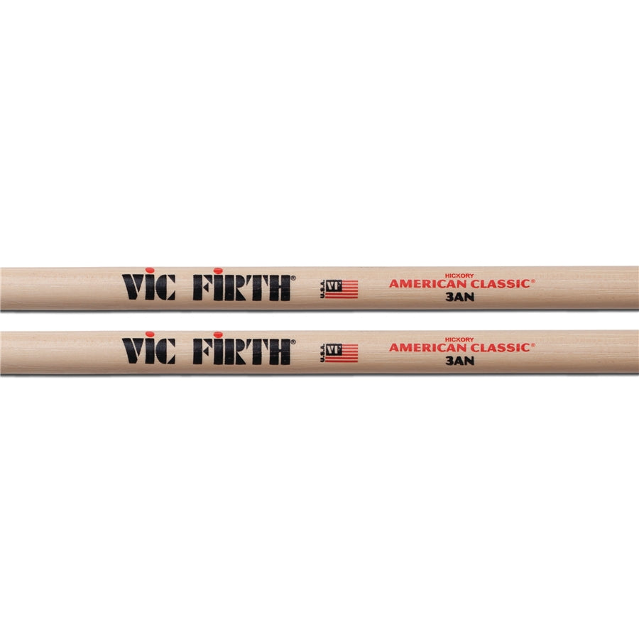 VIC FIRTH 3AN - Bacchette American Classic con punta in nylon