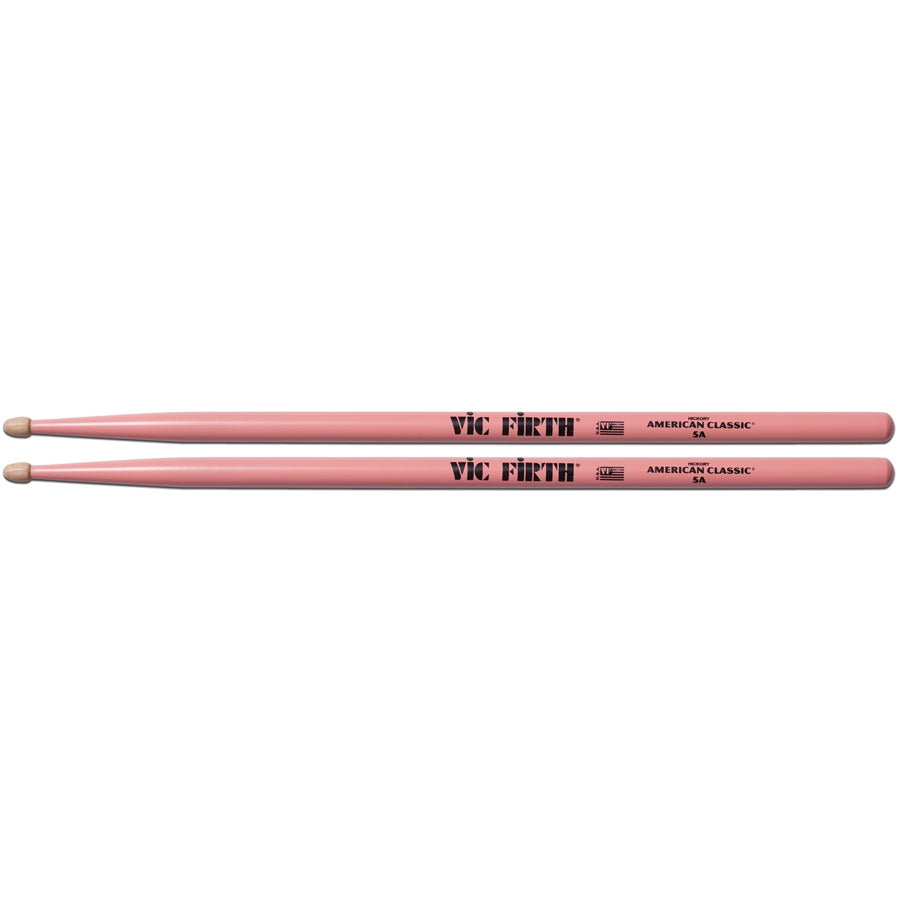 VIC FIRTH 5AP - American Classic Pink Drumsticks