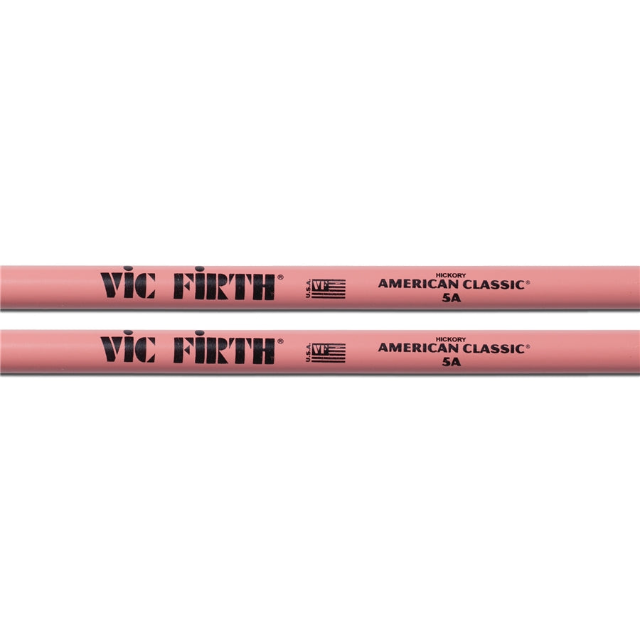VIC FIRTH 5AP - Bacchette American Classic Pink