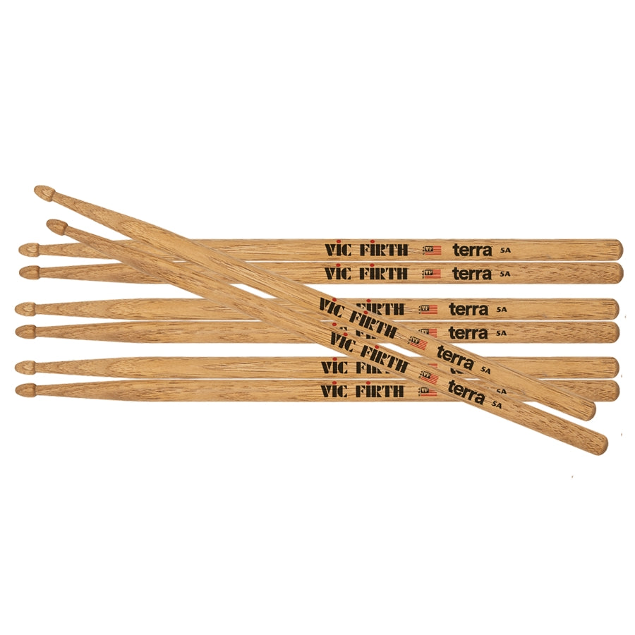 VIC FIRTH 5AT - American Classic Drumsticks TERRA PACK 3+1
