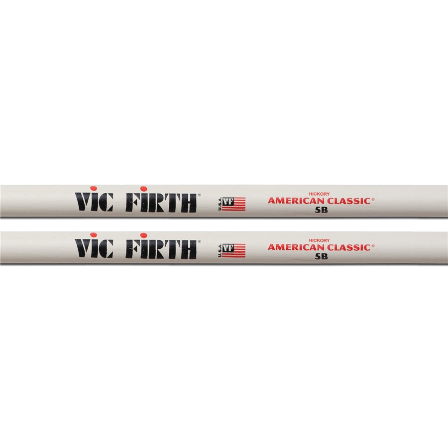 VIC FIRTH 5BW - Bacchette American Classic White