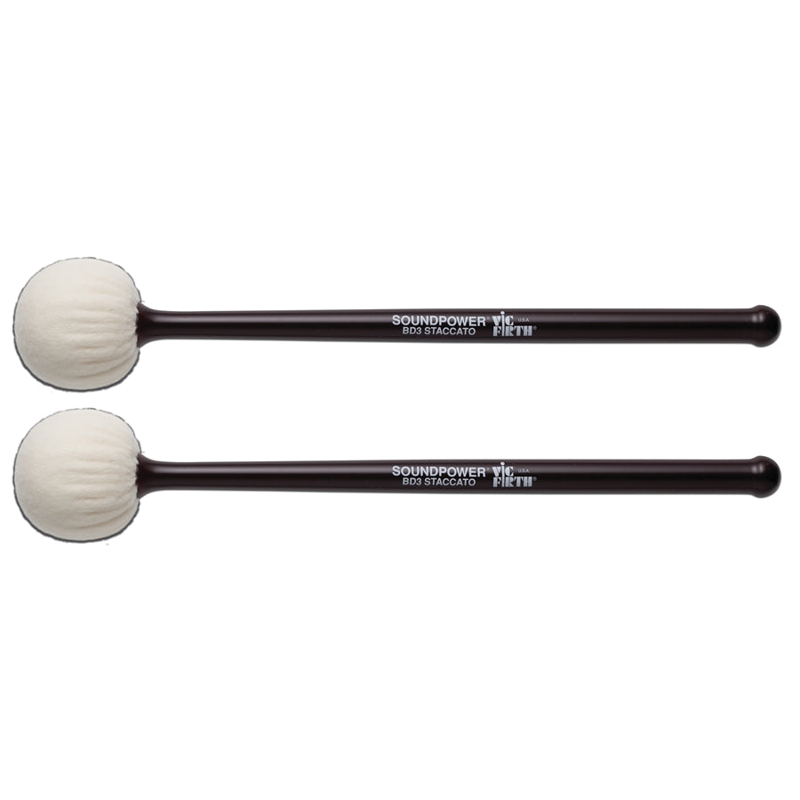 VIC FIRTH BD3 - Soundpower Bass Drum Staccato