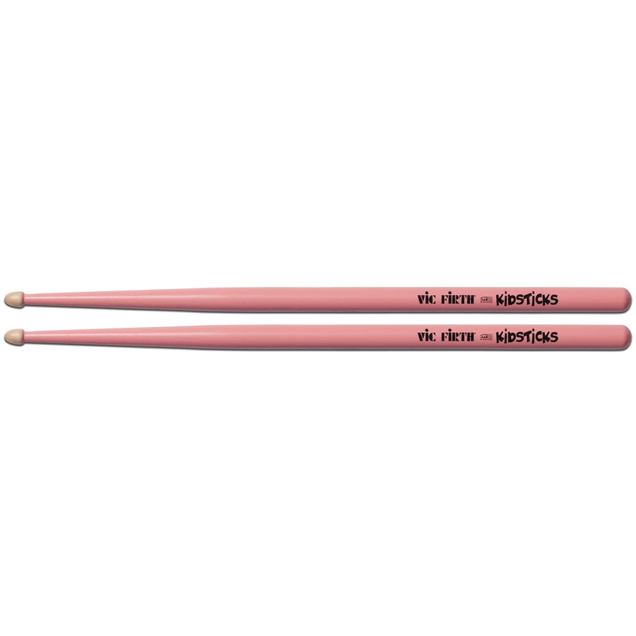 VIC FIRTH KIDSPINK Kidsticks - Bacchette American Classic Finitura Rosa