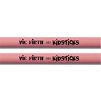 VIC FIRTH KIDSPINK Kidsticks - Bacchette American Classic Finitura Rosa