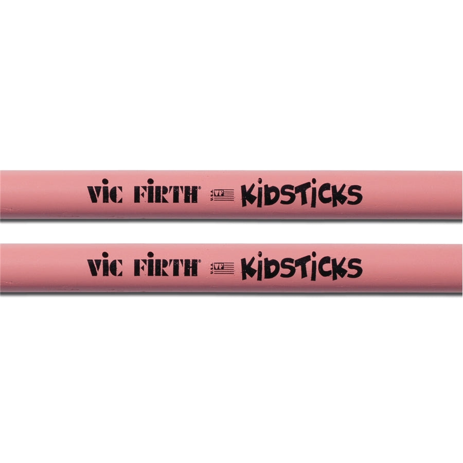 VIC FIRTH KIDSPINK Kidsticks - Bacchette American Classic Finitura Rosa