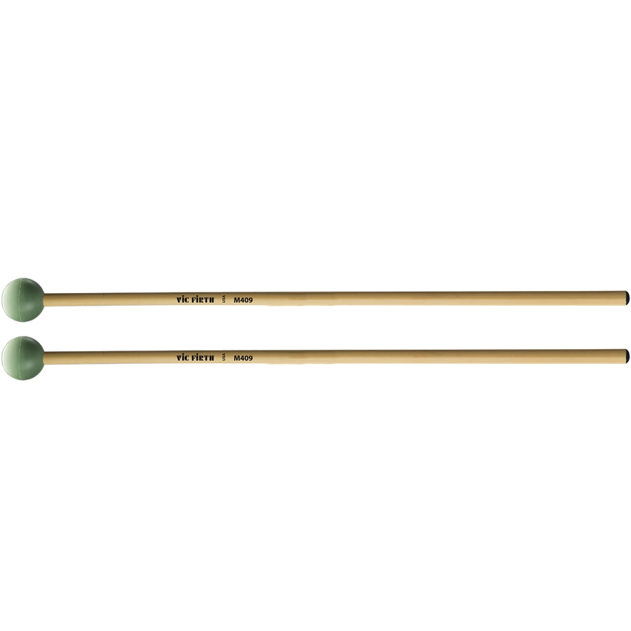 VIC FIRTH M409 - Articulate Series Mallet - Medium Rubber Round