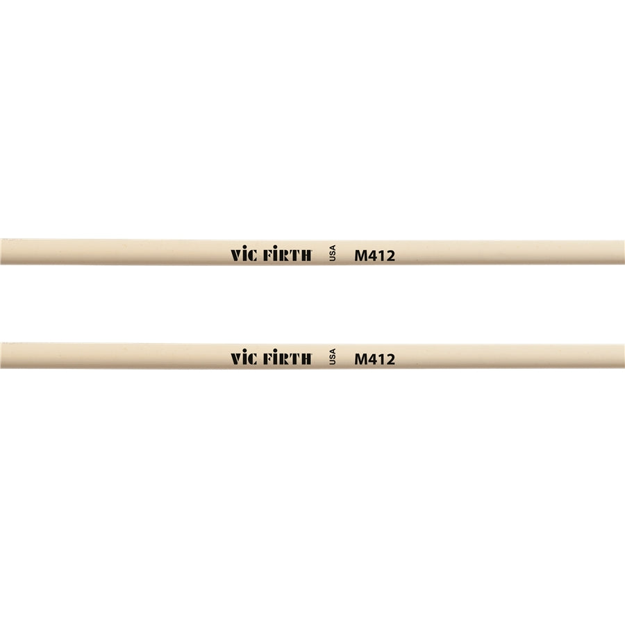 VIC FIRTH M412 - Articulate Series Mallet - Medium Synthetic Round