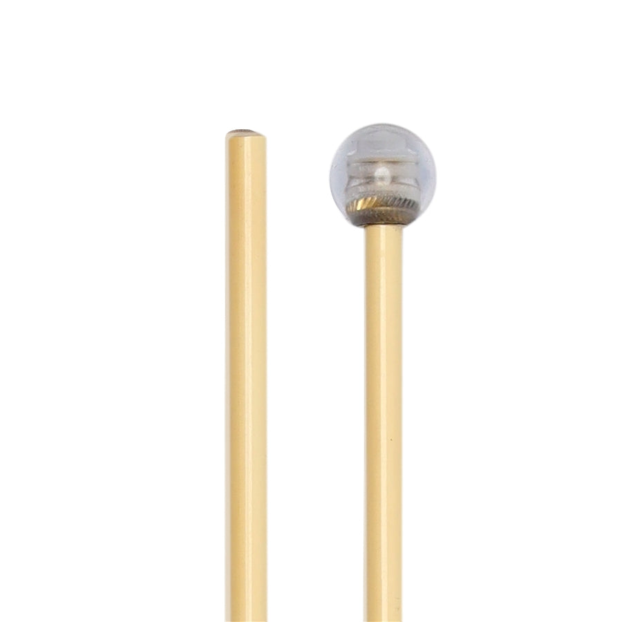 VIC FIRTH M433 - Articulate Series Mallet - 1" Lexan with Brass Round