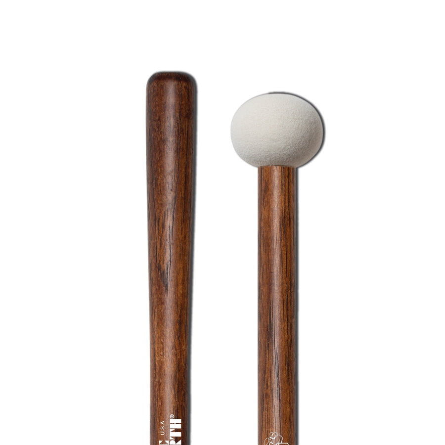 VIC FIRTH MB1H - Corpsmaster Bass Mallets Small