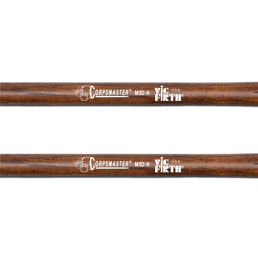 VIC FIRTH MB2H - Corpsmaster Bass Mallets Medium