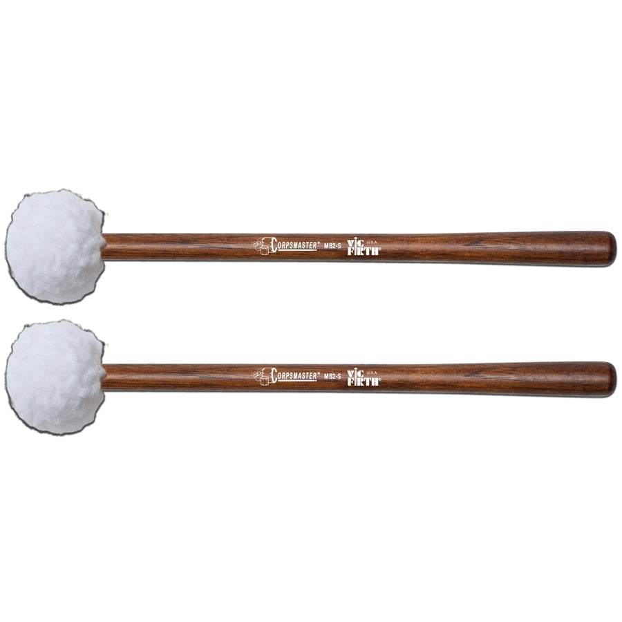 VIC FIRTH MB2S - Corpsmaster Bass Mallets Medium