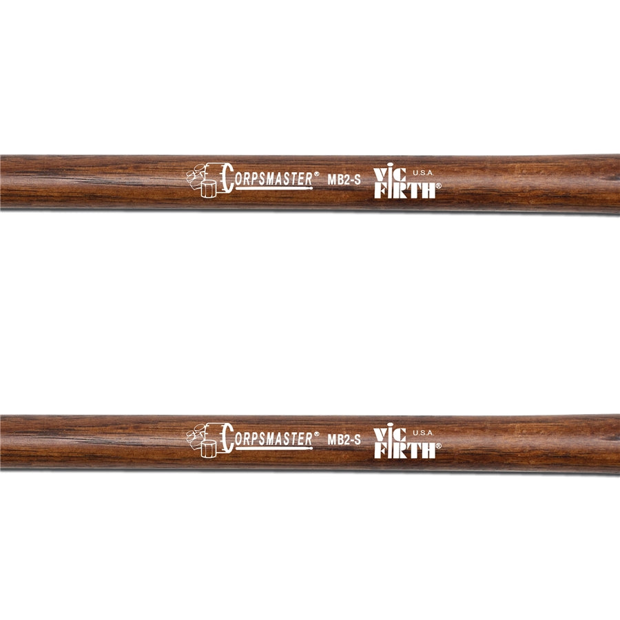 VIC FIRTH MB2S - Corpsmaster Bass Mallets Medium