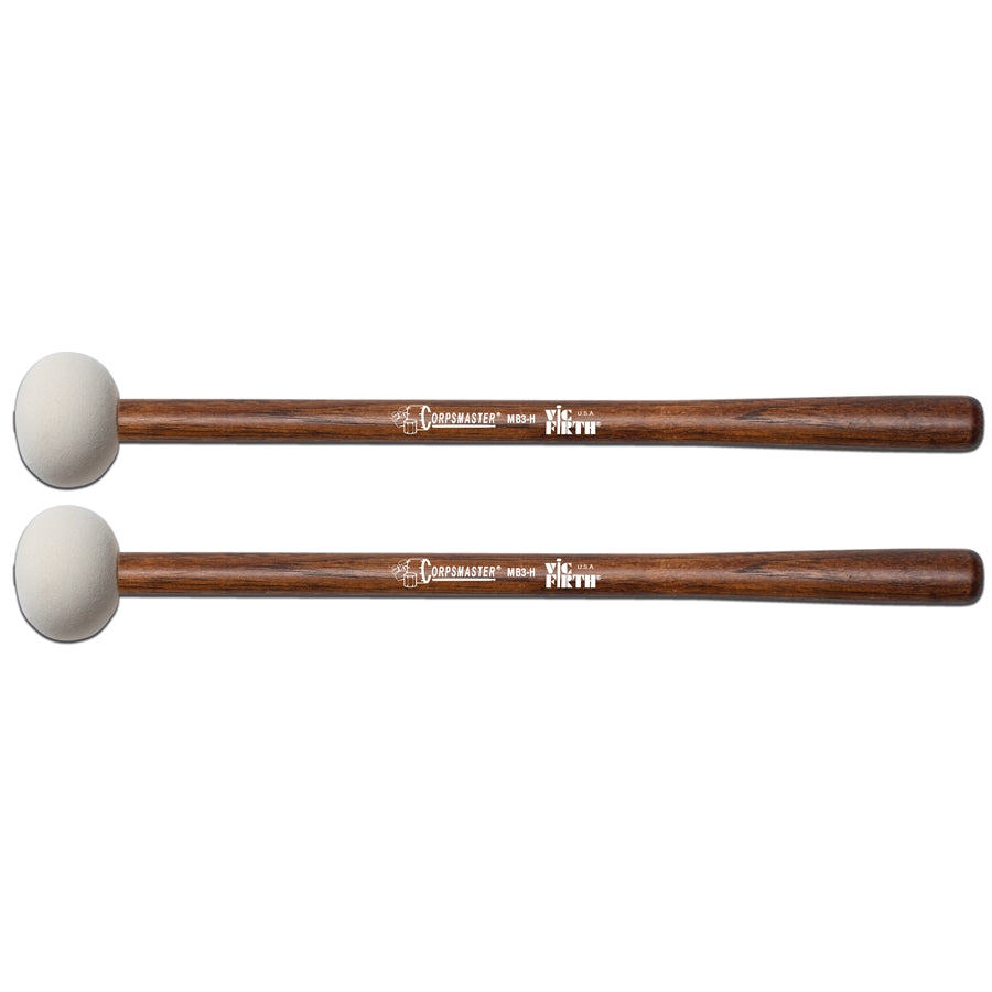 VIC FIRTH MB3H-  Corpsmaster Bass Mallets Large