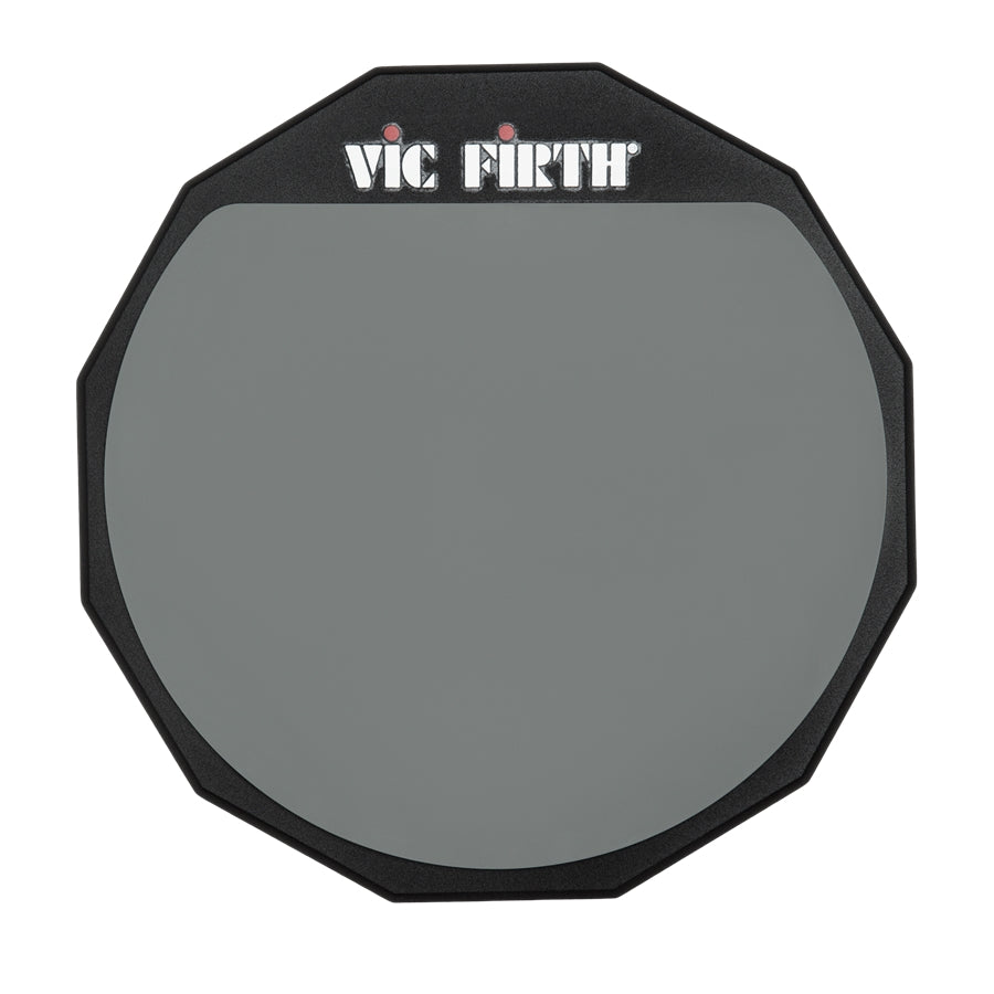 VIC FIRTH PAD12D - Double Sided Practice Pad 12"