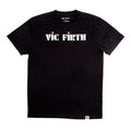 VIC FIRTH PTS20LOGOM - Black Logo Tee - Medium