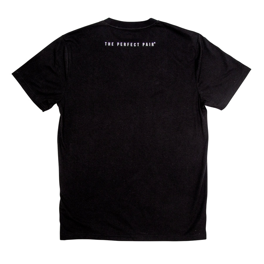 VIC FIRTH PTS20LOGOM - Black Logo Tee - Medium