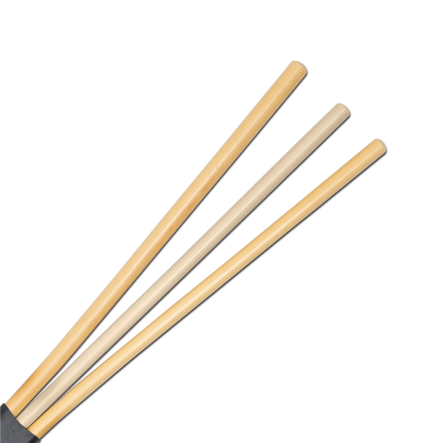 VIC FIRTH RM4 - Spazzole RE•MIX Rattan/Birch