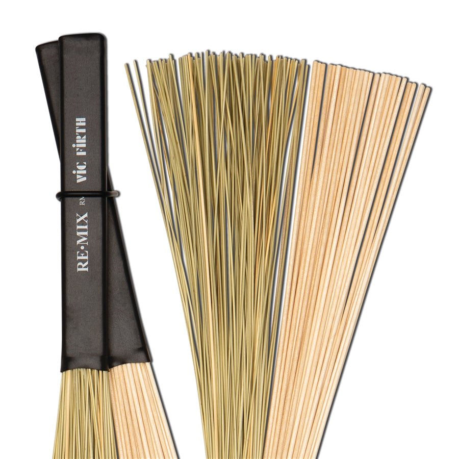 VIC FIRTH RMP - Spazzole RE•MIX 2-Paia Combo Pack