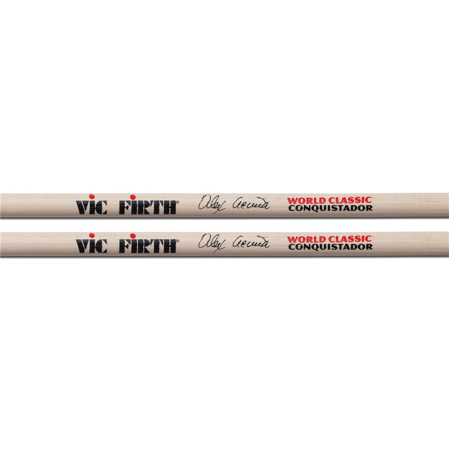 VIC FIRTH SAAC - Bacchette American World Classic Alex Acuña Conquistador - Trasp.