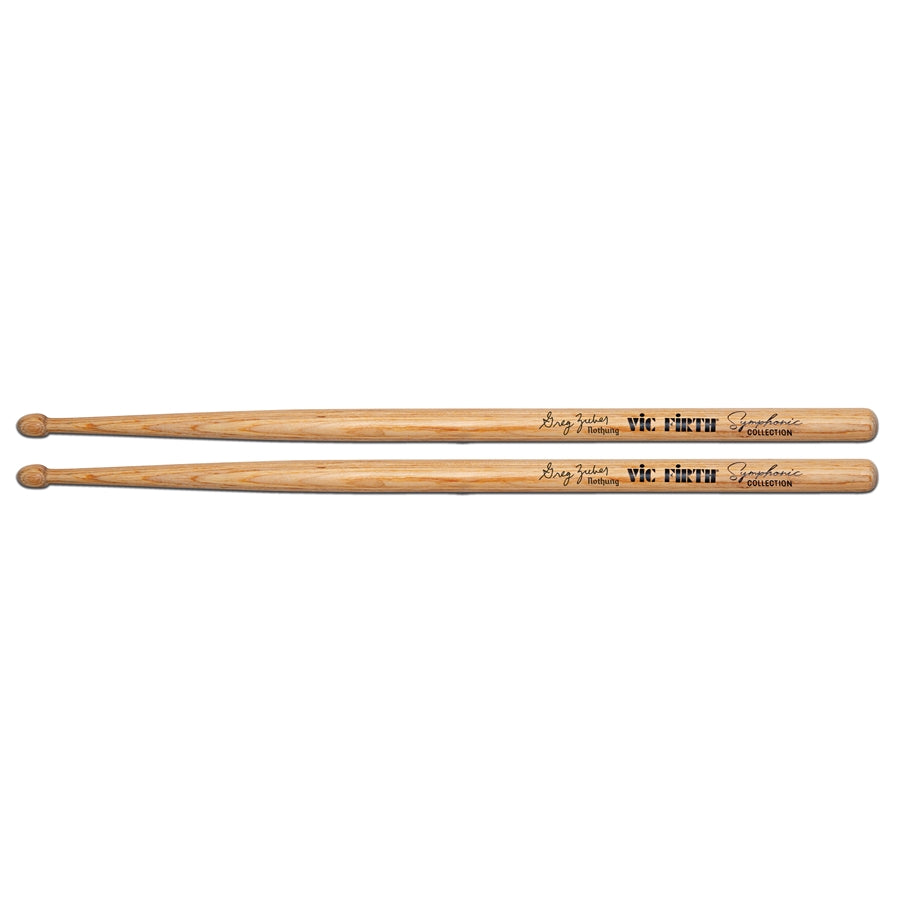 VIC FIRTH SGZN Symphonic Collection Snare Stick Signature Greg Zuber "Nothung"