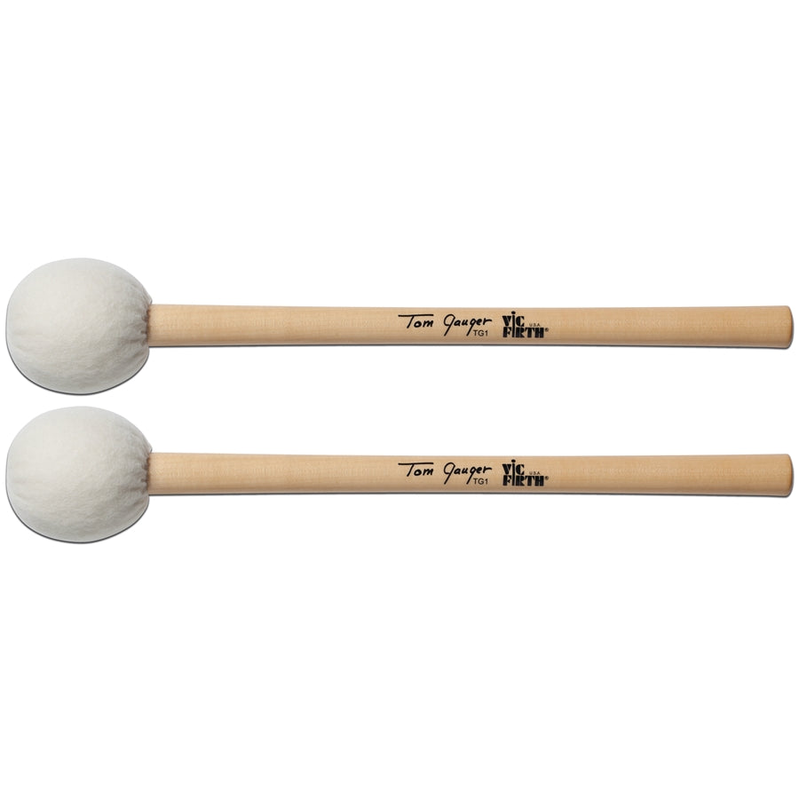 VIC FIRTH TG01 - Symphonic Collection Bass Drum Mallets Signature Tom Gauger General