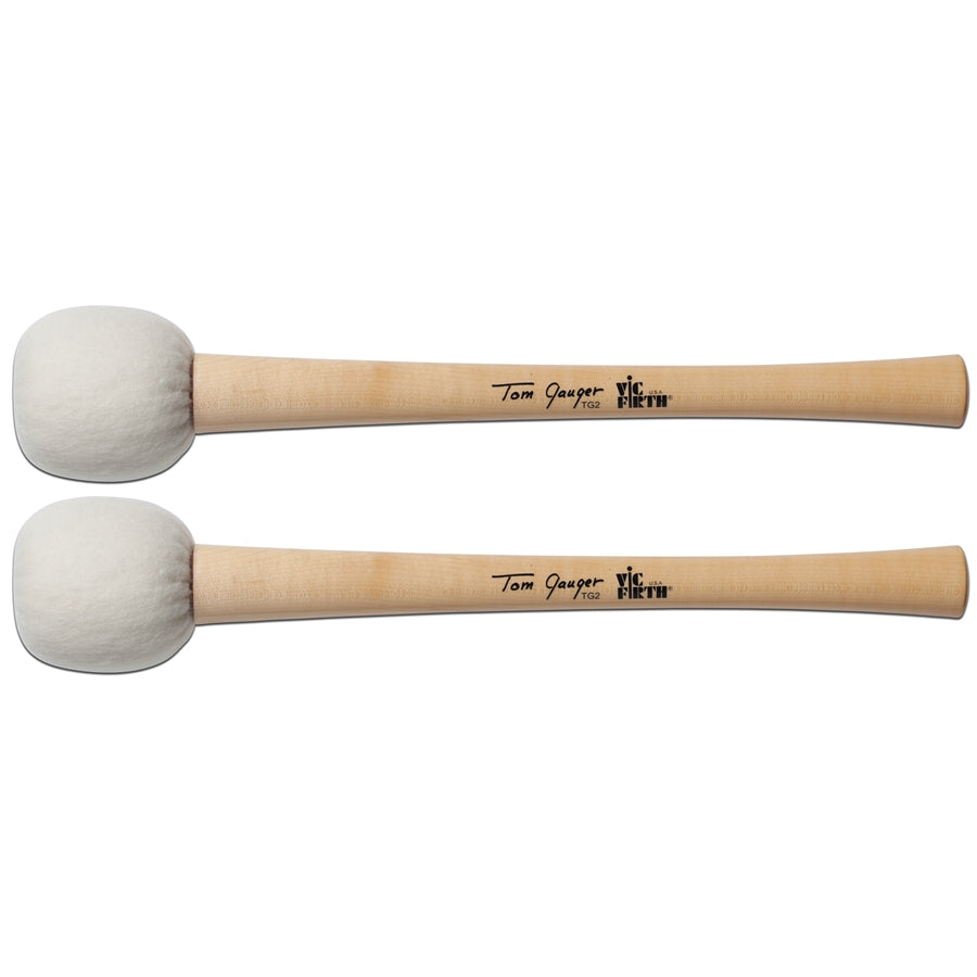 VIC FIRTH TG02 - Symphonic Collection Bass Drum Mallets Signature Tom Gauger Legato