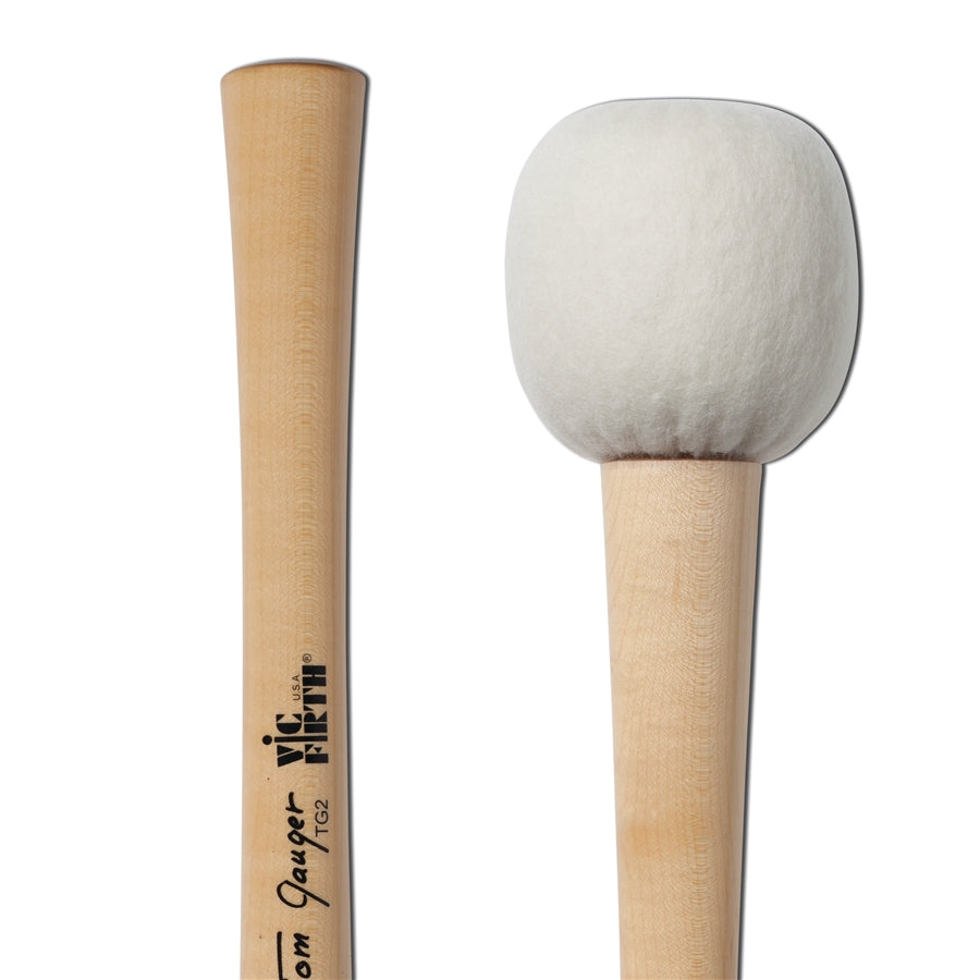 VIC FIRTH TG02 - Symphonic Collection Bass Drum Mallets Signature Tom Gauger Legato