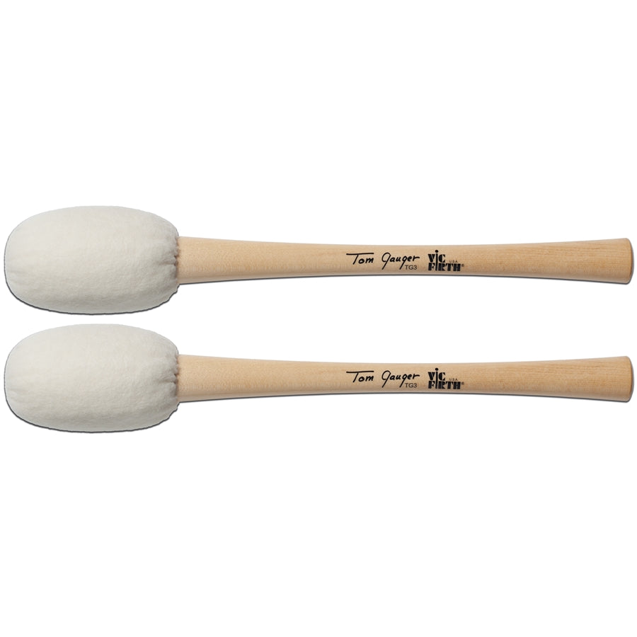 VIC FIRTH TG03 - Symphonic Collection Bass Drum Mallets Signature Tom Gauger Molto