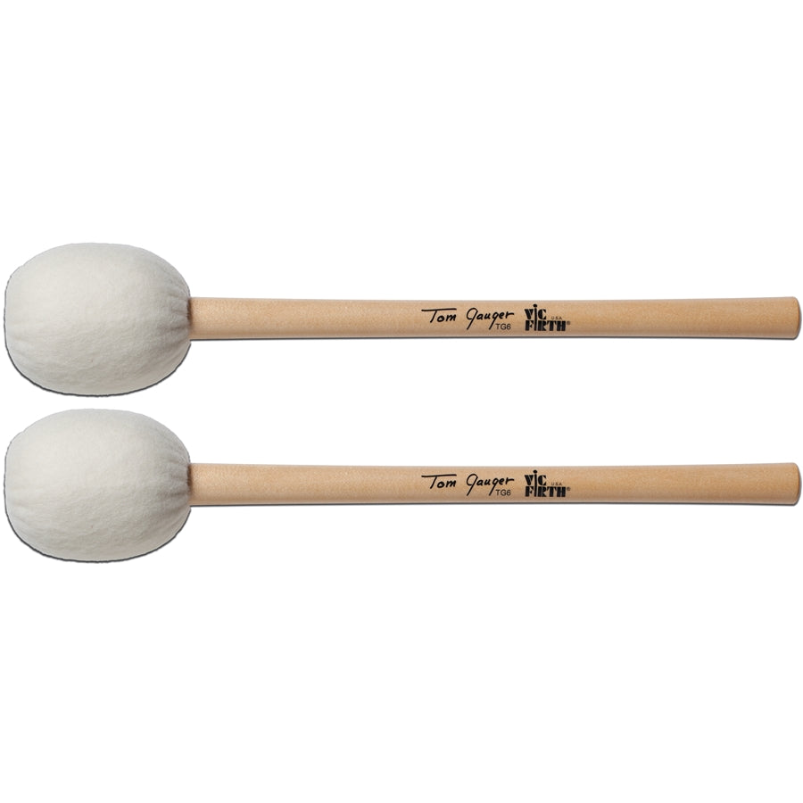 VIC FIRTH TG06 - Symphonic Collection Bass Drum Mallets Signature Tom Gauger Fortissimo