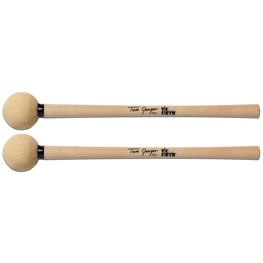 VIC FIRTH TG07 - Symphonic Collection Bass Drum Mallets Signature Tom Gauger Ultre Staccato