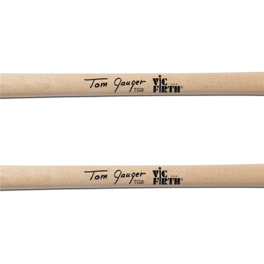 VIC FIRTH TG08 - Symphonic Collection Bass Drum Mallets Signature Tom Gauger Staccato