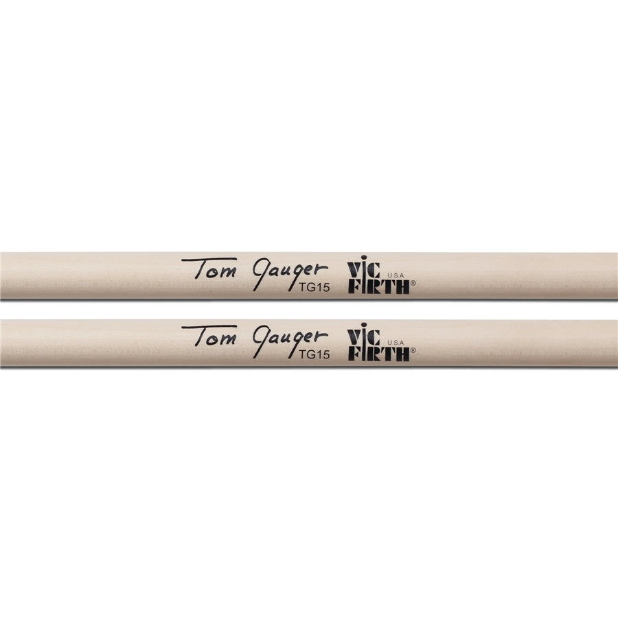 VIC FIRTH TG15 - Symphonic Collection Snare Stick Signature Tom Gauger General