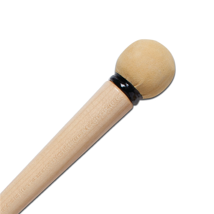 VIC FIRTH TG21 - Symphonic Collection Bass Drum Mallets Signature Tom Gauger Chamois/Wood