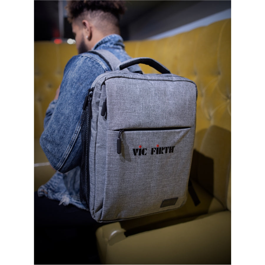 VIC FIRTH Vic Firth PBKPK - Vic Firth Gray Travel Backpack