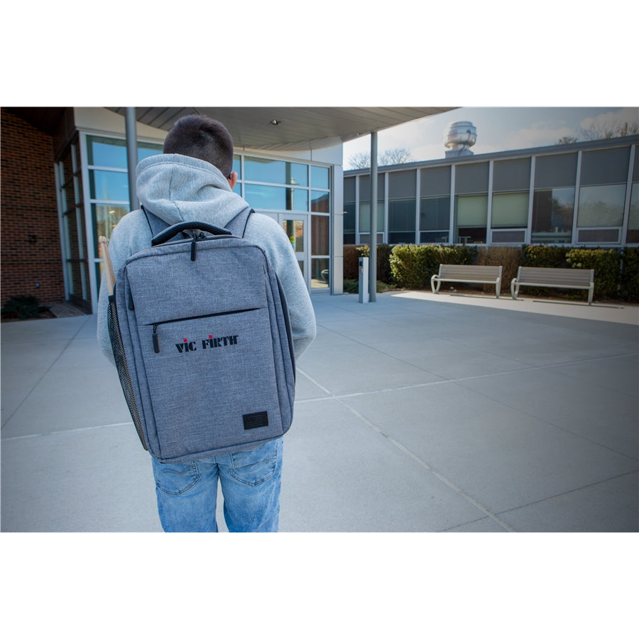 VIC FIRTH Vic Firth PBKPK - Vic Firth Gray Travel Backpack