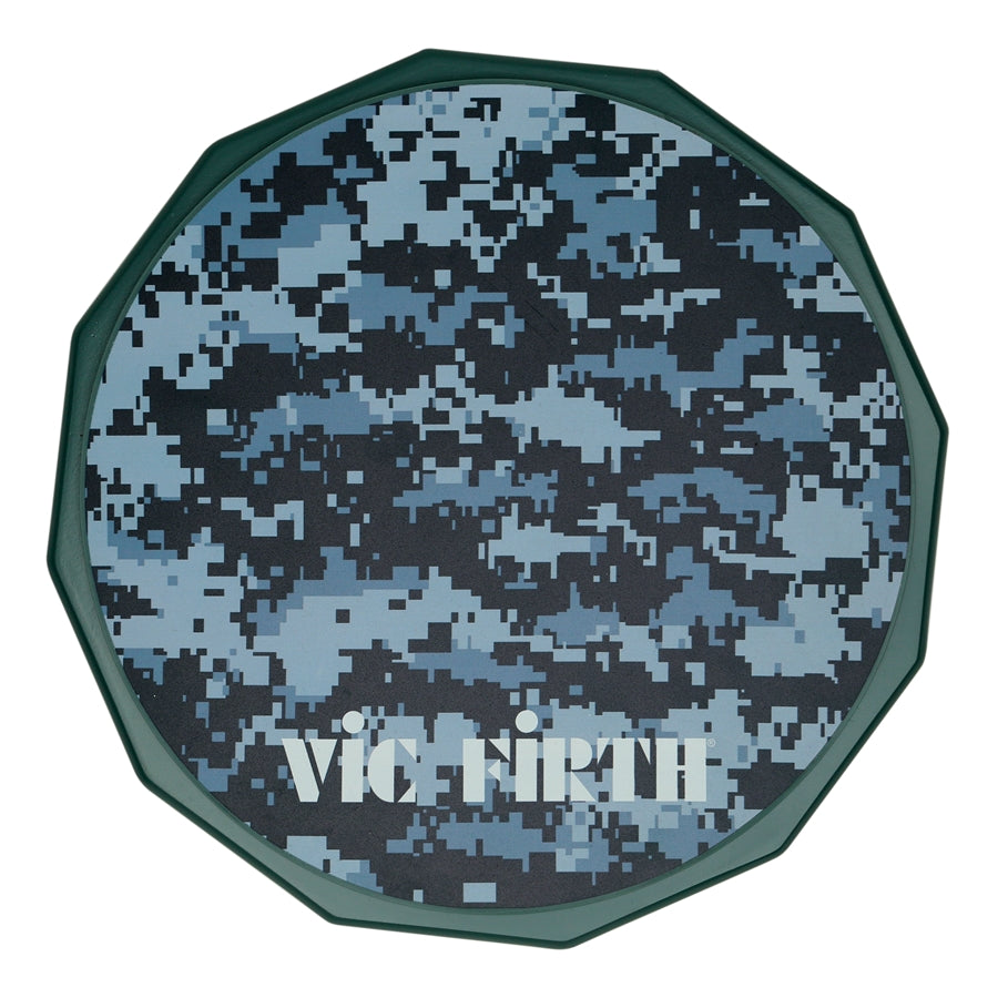 VIC FIRTH VXPPDC12 - Digital Camo Practice Pad - 12"