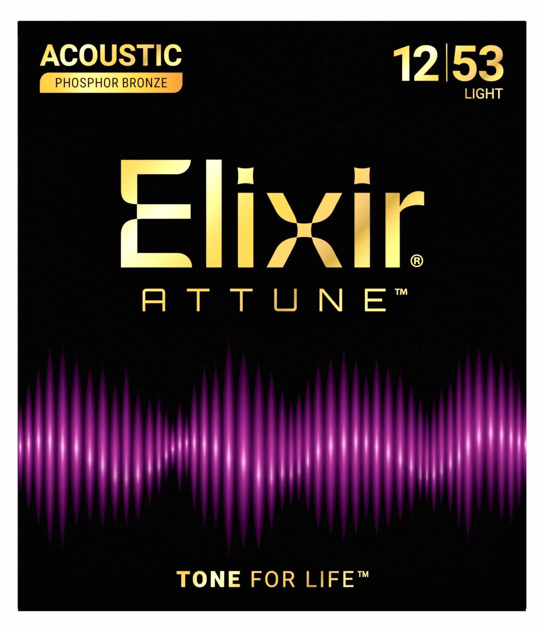 Elixir 21052 acoustic phosphor bronze attune