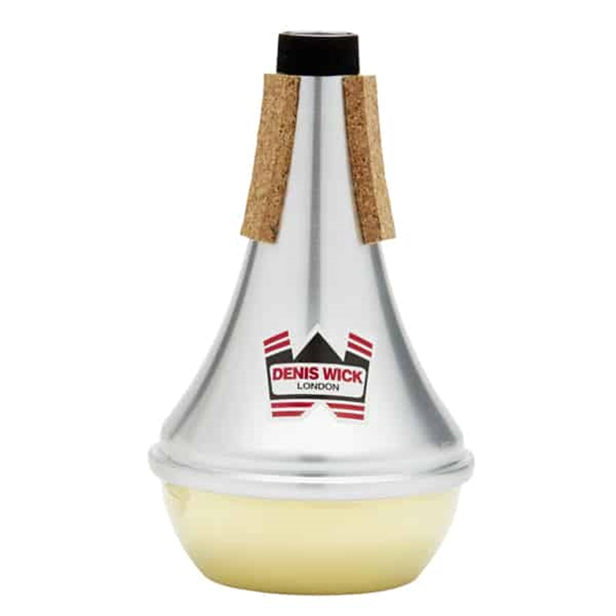 Denis Wick Trumpet or Cornet Straight Mute, Aluminum with Brass Base