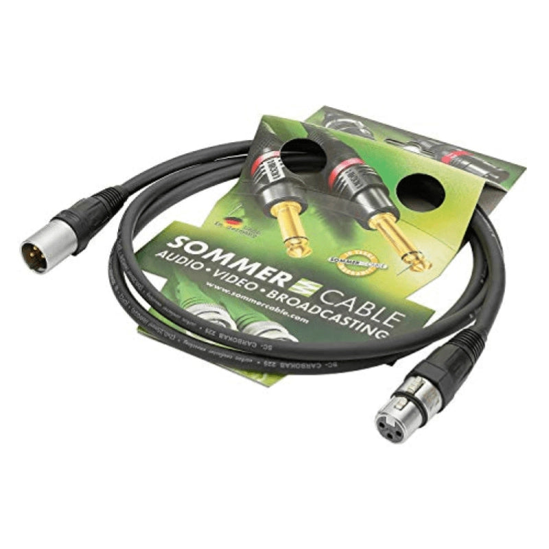 Sommer Cavo Microfonico XLR Nero Mt 6