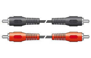 CX402-3 Cable 2RCA-2RCA M 3.0m Bulk
